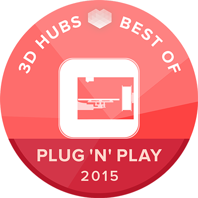 BEETHEFIRST SERIES 3D HUBS Plug N' Play Award 2015