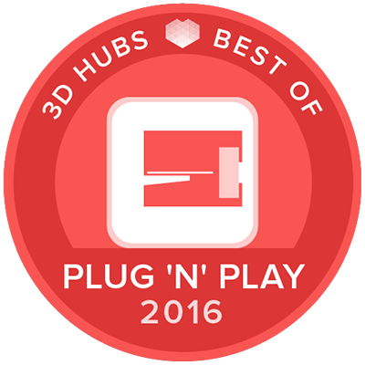 BEETHEFIRST SERIES 3D HUBS Plug N' Play Award 2016